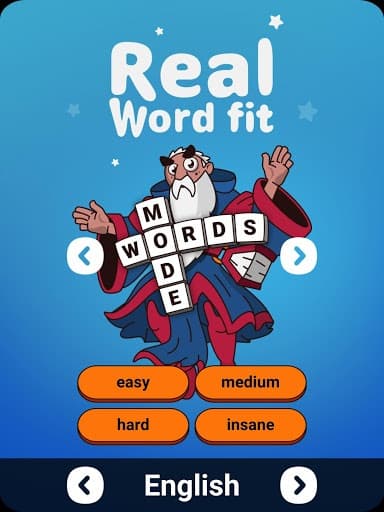 Word Fit Fill-In Crosswords