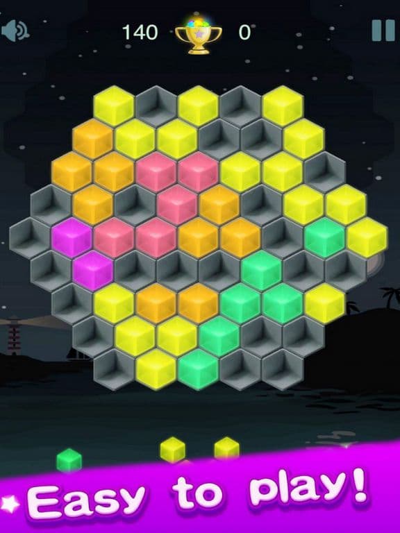 Amazing Hexagon Fit Puzzle V3 screenshot 3