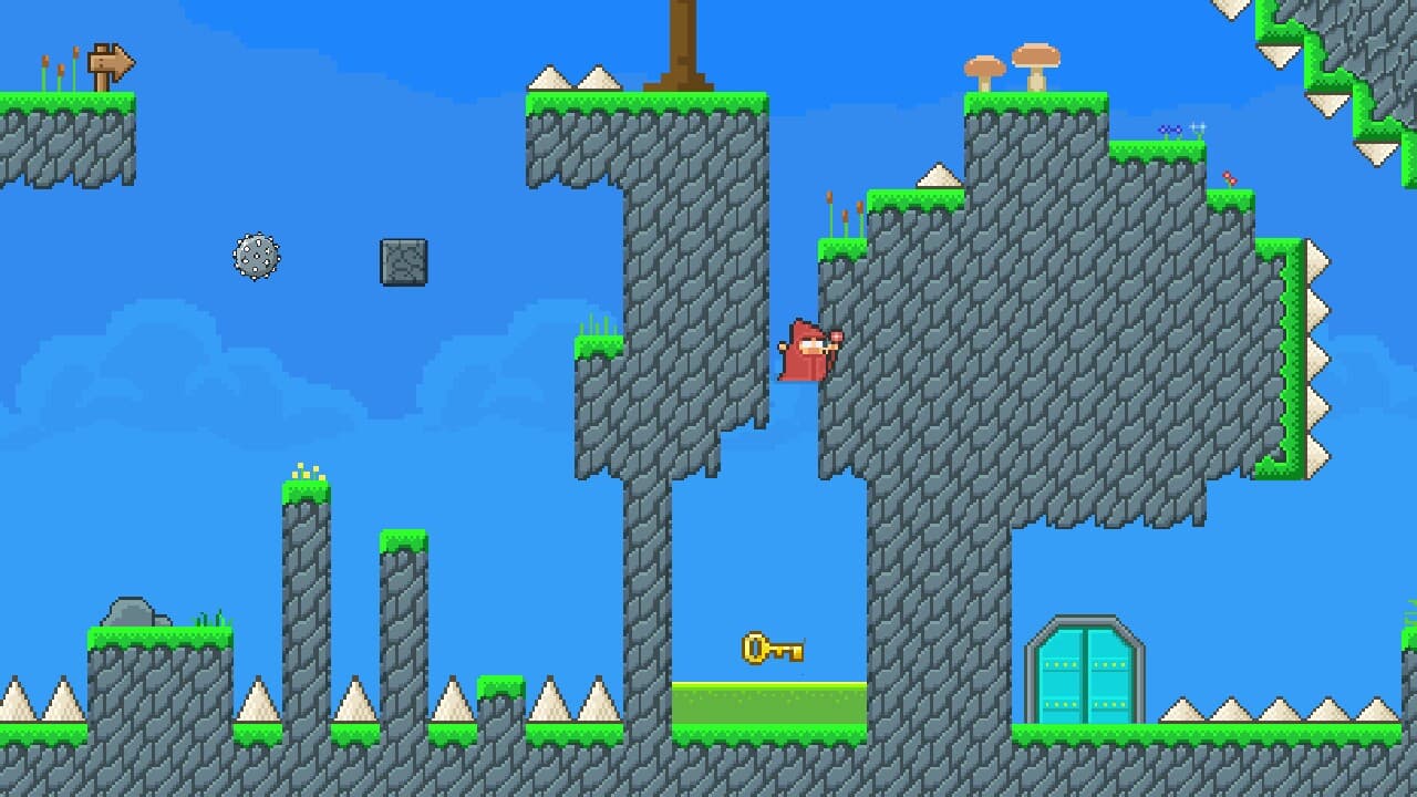 BROTHER!!! Save him! - Hardcore Platformer screenshot 4