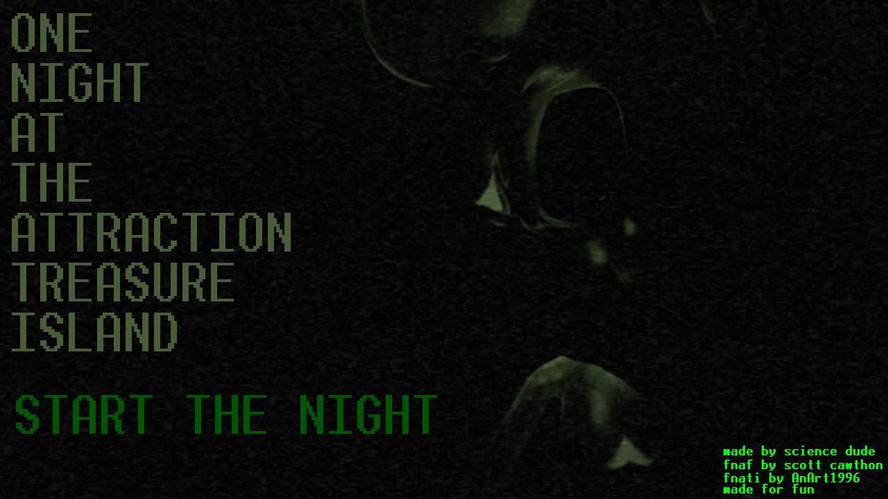 one night at the attraction treasure island (five nights at treasure island fan game) screenshot 2