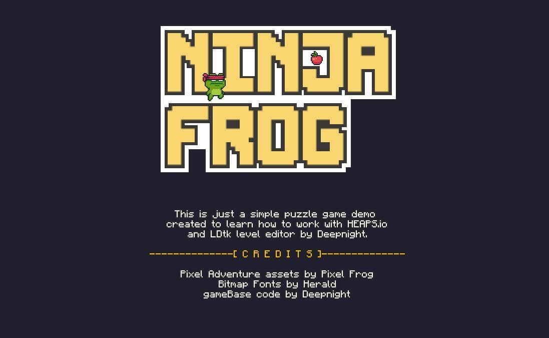 Ninja Frog (Dieffe) screenshot 2