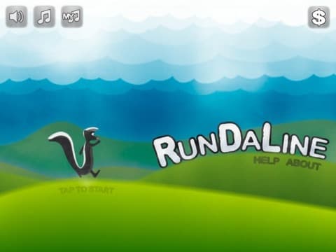 RunDaLine FREE - featuring the most athletic skunk on earth screenshot 2