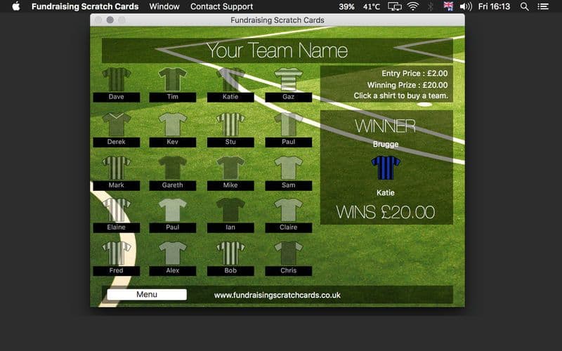 Fundraising Scratch Cards screenshot 4