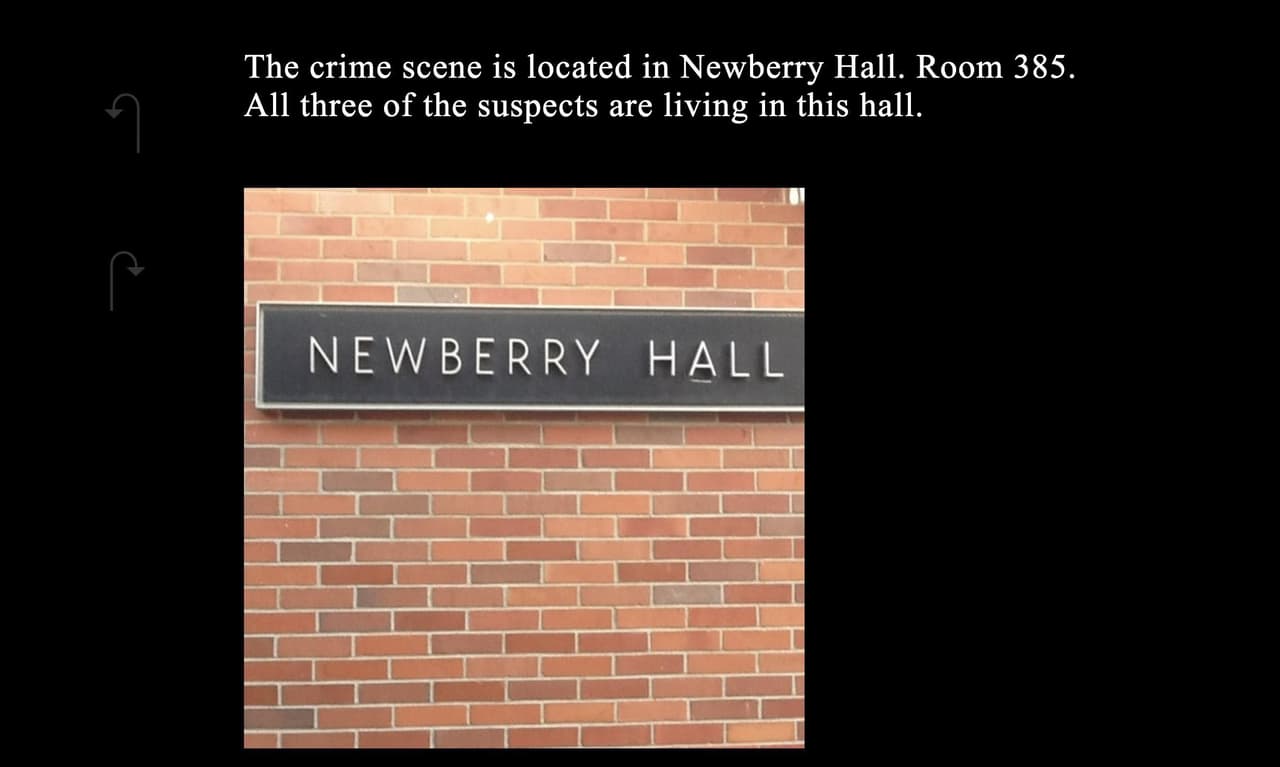 Alma College Murder Mystery screenshot 2