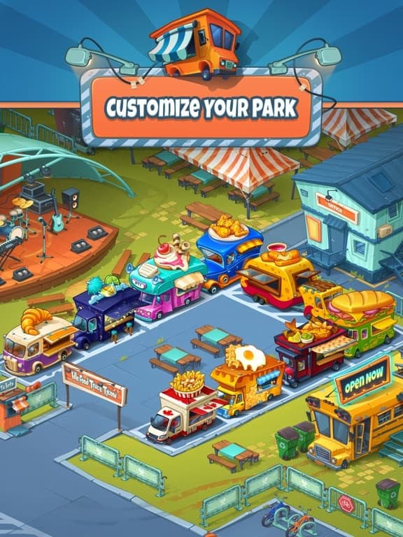 Idle Food Truck Tycoon screenshot 3