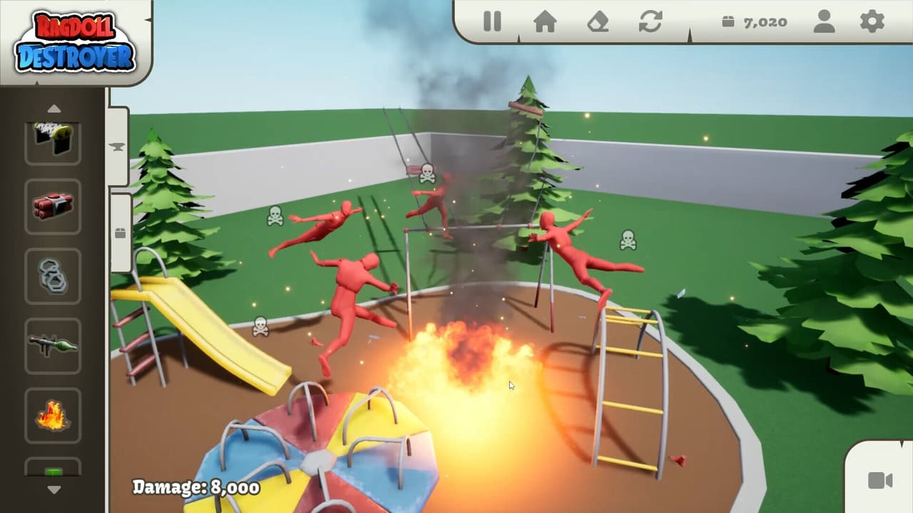 Ragdoll Destroyer screenshot 2