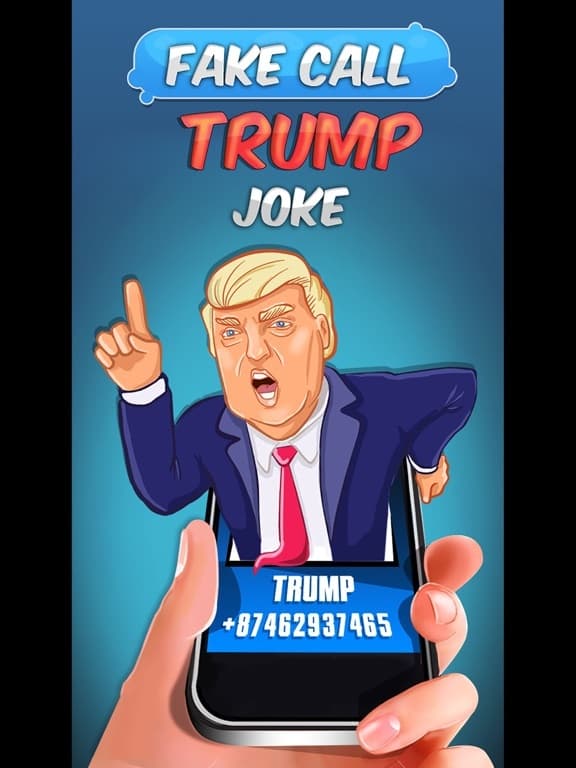Fake Call Trump Joke screenshot 3