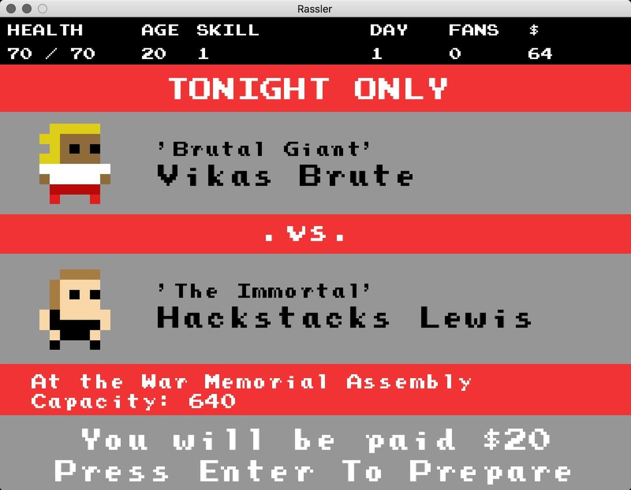 Rassler - Pro Wrestling Career Mode screenshot 2