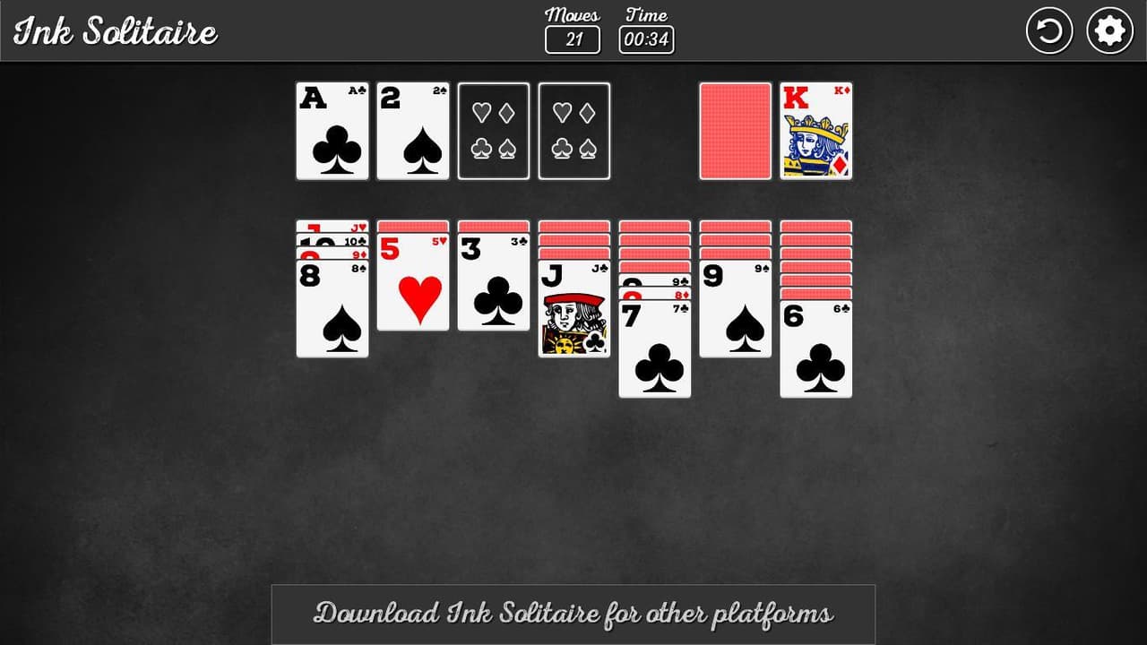 Ink Solitaire screenshot 2