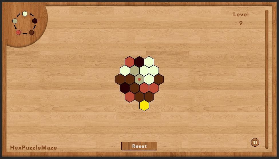 Hex Puzzle Maze