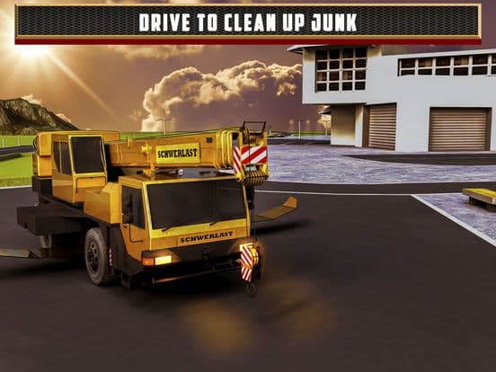 Flying Truck Junkyard Parking screenshot 3