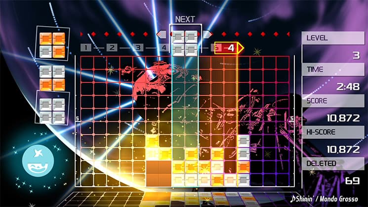 Lumines Remastered screenshot 3