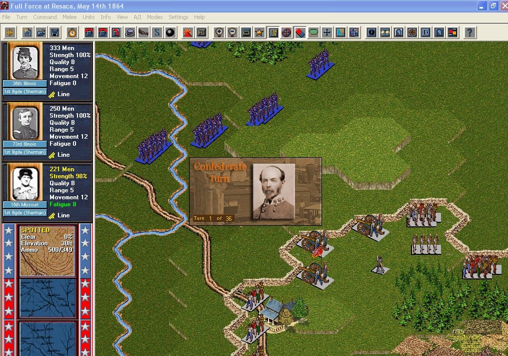Civil War Battles: Campaign Atlanta screenshot 6