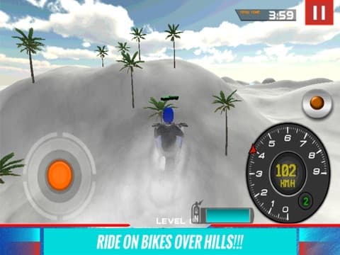 Extreme Snow Bike Simulator 3D - Ride the mountain bike in frozen arctic hills screenshot 5