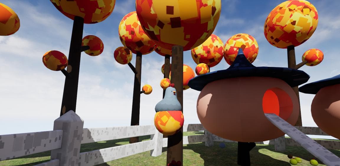 Chicken coop game screenshot 4