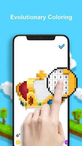 Voxel - 3D Color by Number & Pixel Coloring Book screenshot 5