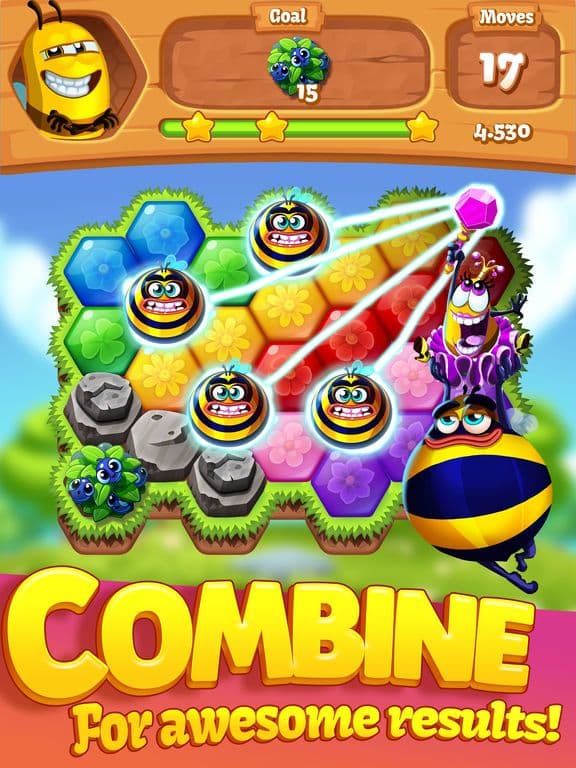 Bee Brilliant Blast screenshot 4