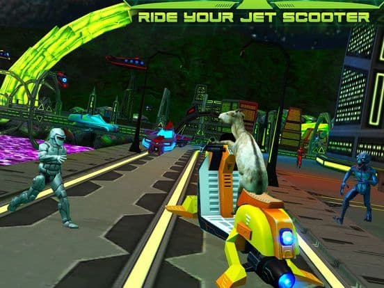 Scary Goat Space Rampage screenshot 4