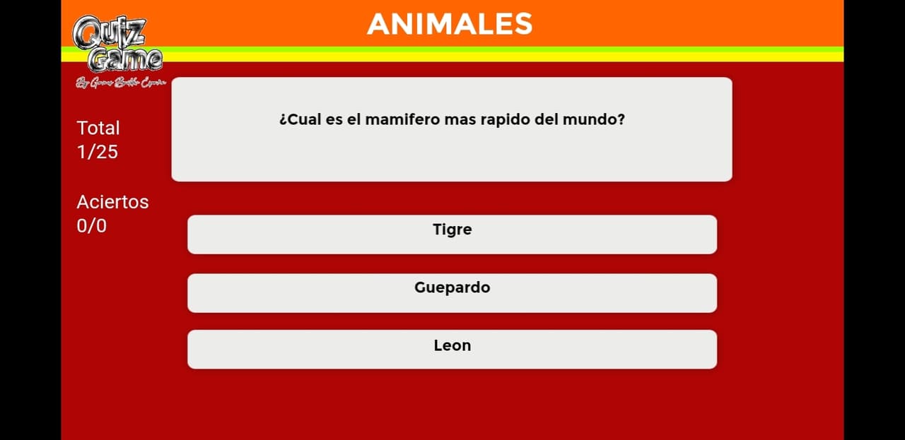 Quiz Game By Games Builder España