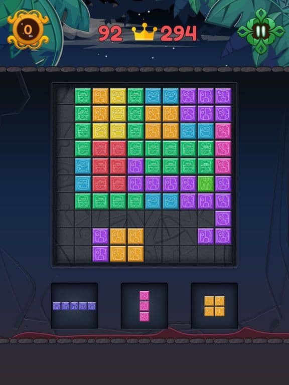 Magic Montezuma 10/10: The treasures jewels blitz saga - Puzzle blocks free game screenshot 2
