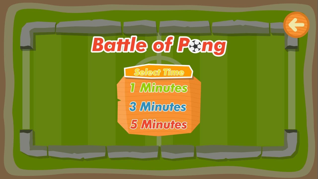 Game Pong 2D screenshot 3