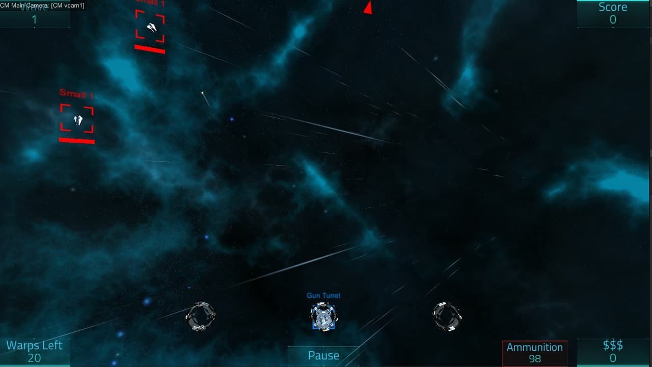 Defender of the Turrets: Warp Attack (itch) screenshot 3