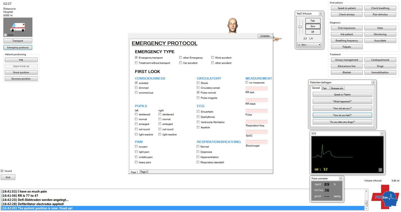 PRESim - Paramedic Simulator screenshot 3