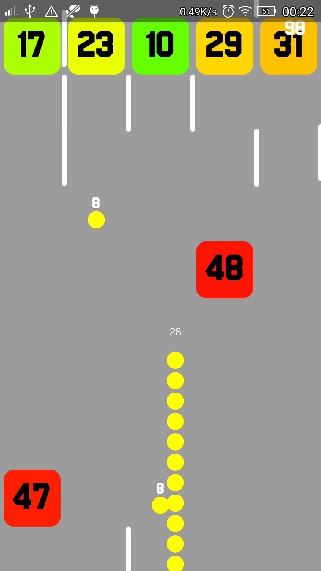 Snake Ball vs Block