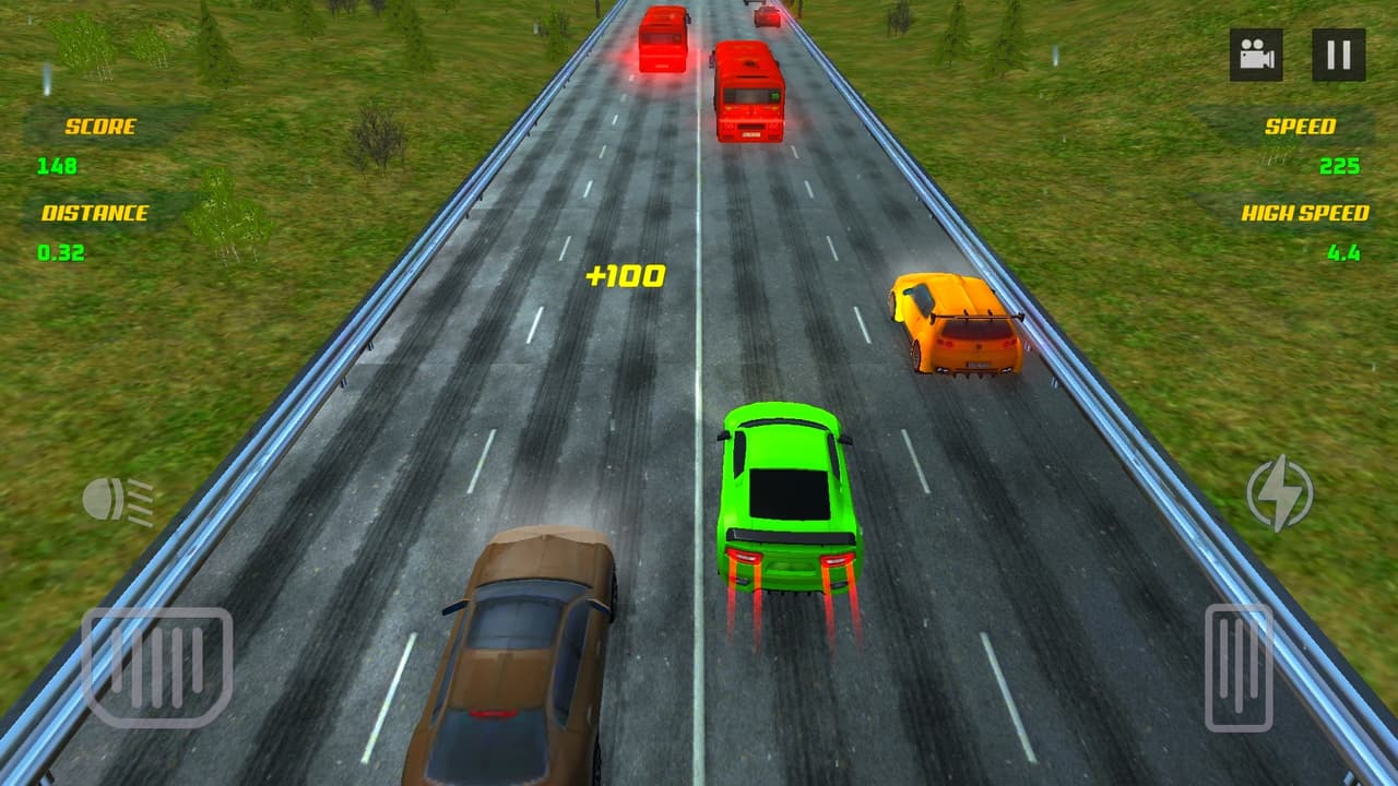 Road Racer - 3D Traffic Racing screenshot 5