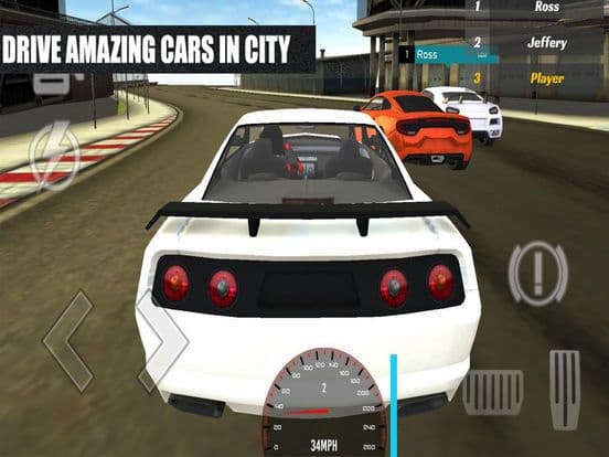 Turbo Car Racing: Amazing City screenshot 3