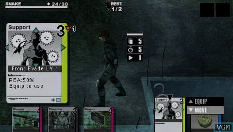 Metal Gear Acid screenshot 4