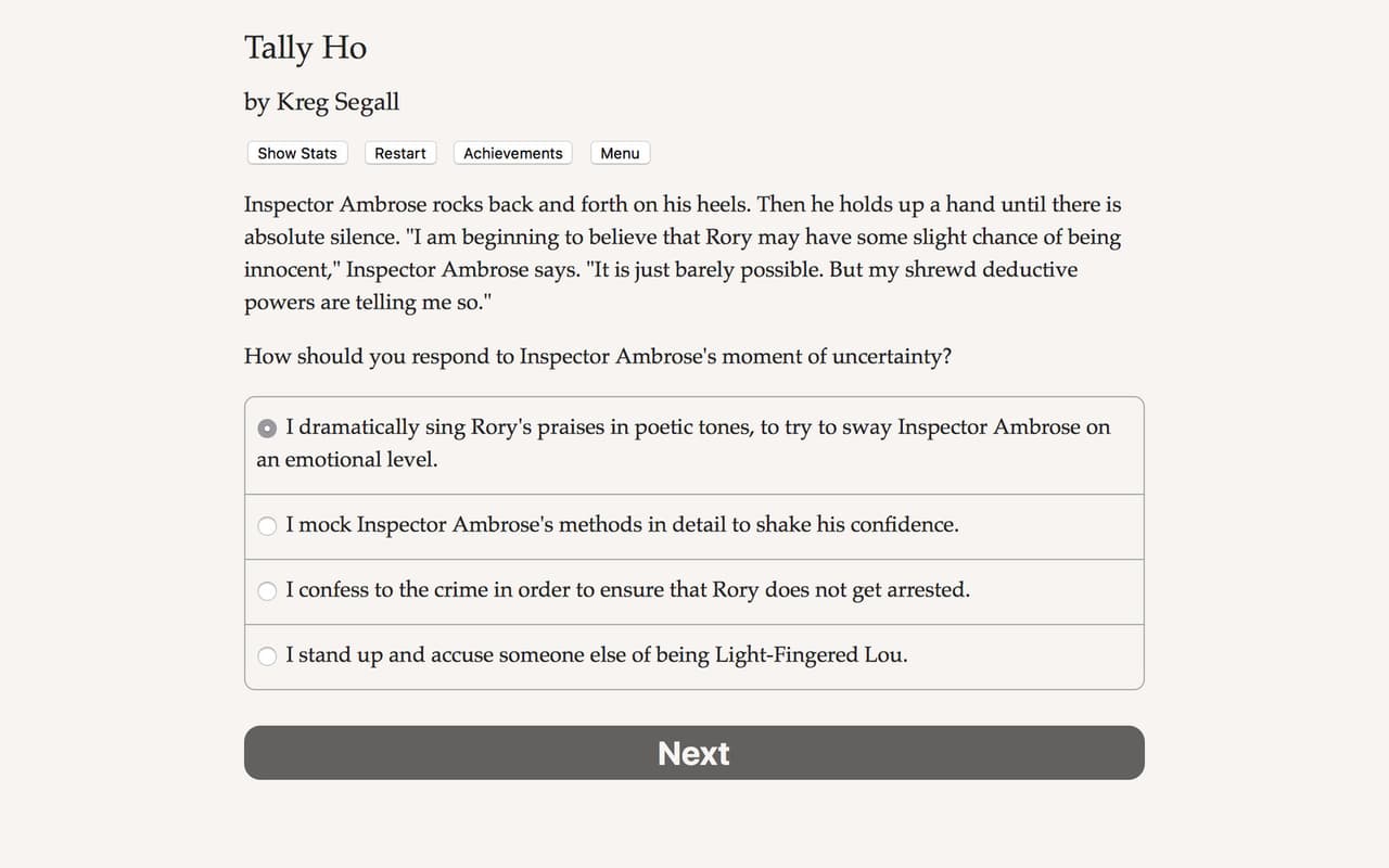Tally Ho screenshot 5