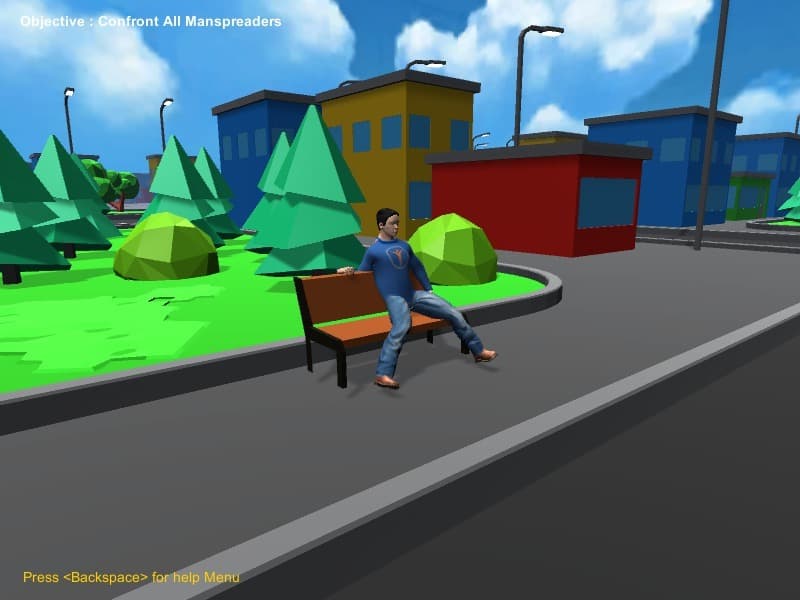 Manspreading (Prototype) screenshot 4