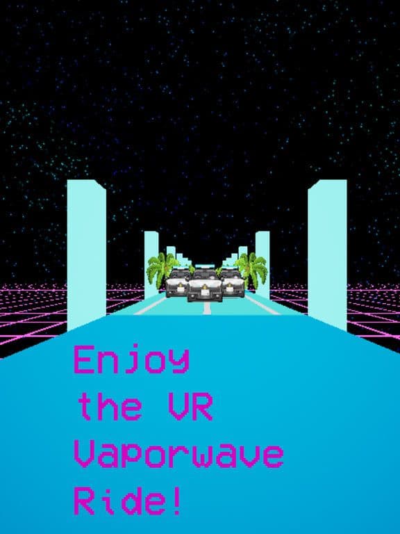 VR Vaporwave Drive