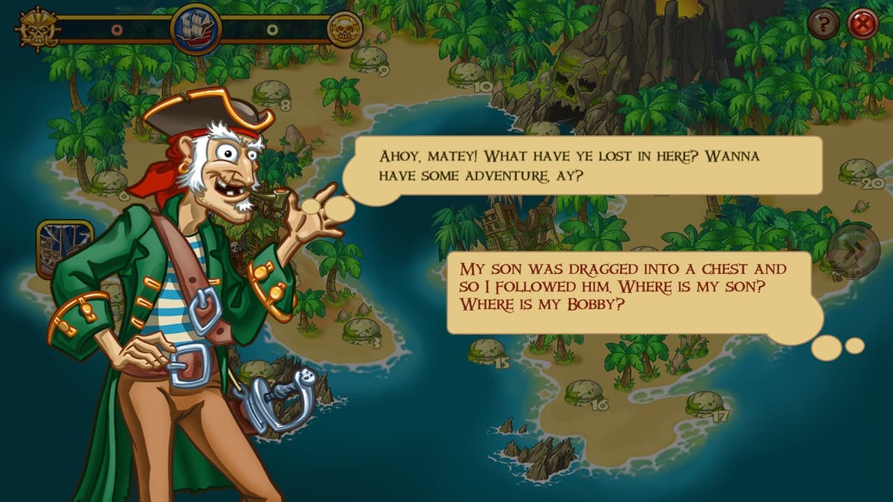 Match Three Pirates! Heir to Davy Jones screenshot 6