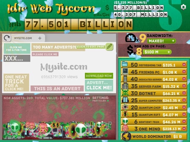 Idle Web Tycoon screenshot 3