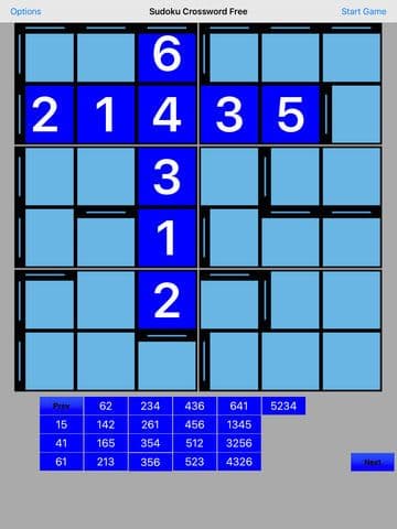 Sudoku Crossword Free Puzzle game screenshot 4