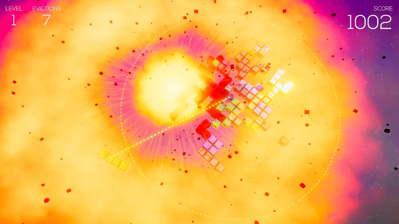 Zero-G Nuclear Space T3TRIS screenshot 3
