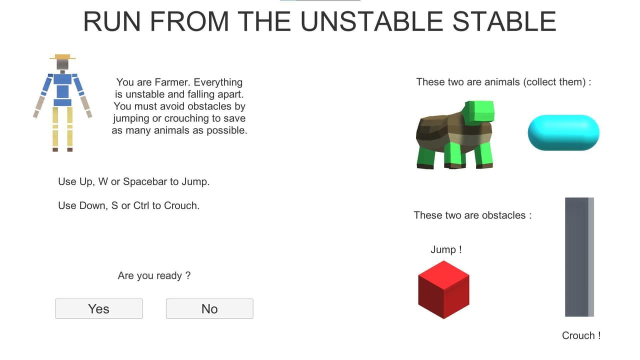 Run from the unstable stable screenshot 2