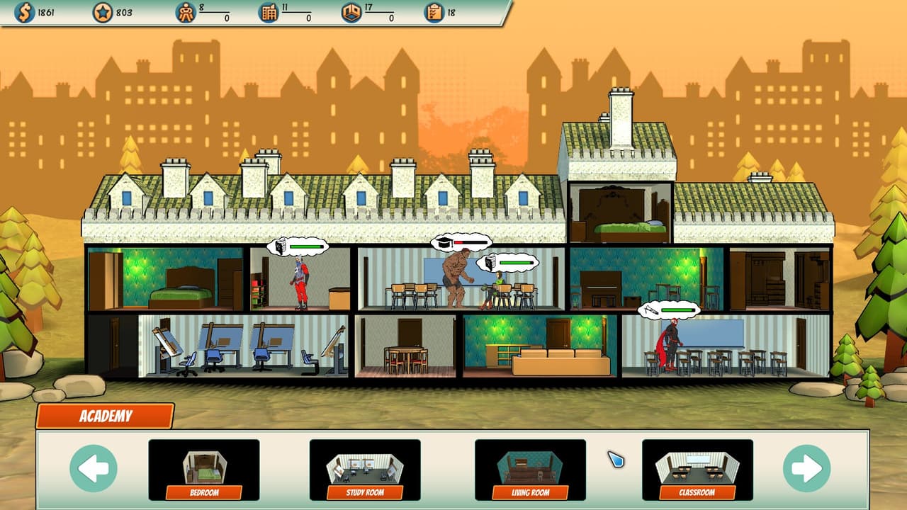 Superheroes Academy screenshot 2