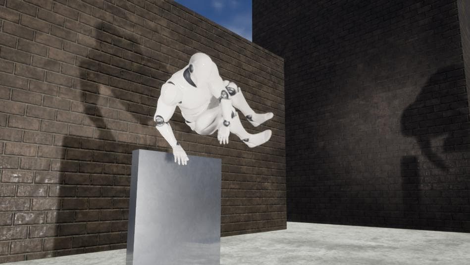 Vaulting/Parkour Project screenshot 2