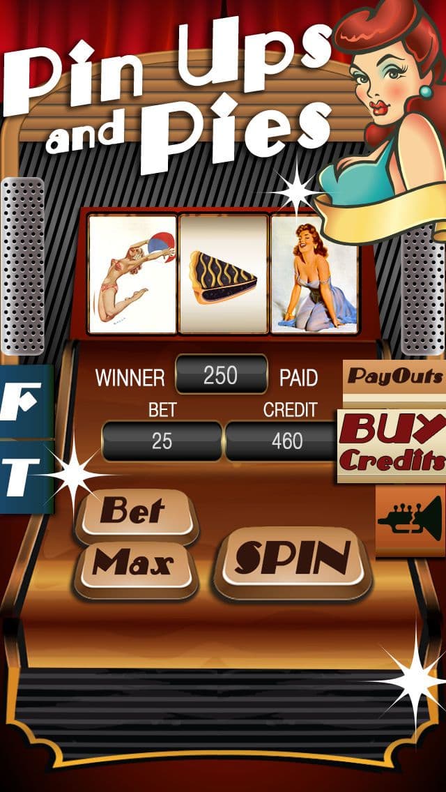 Pin Ups and Pies Slot Machine
