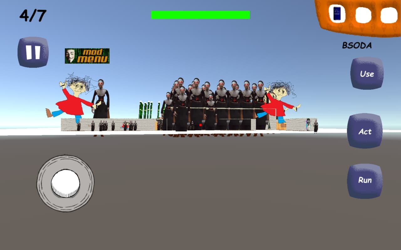 SCARY NUN BASİCS ANDROİD MOD MENU screenshot 4