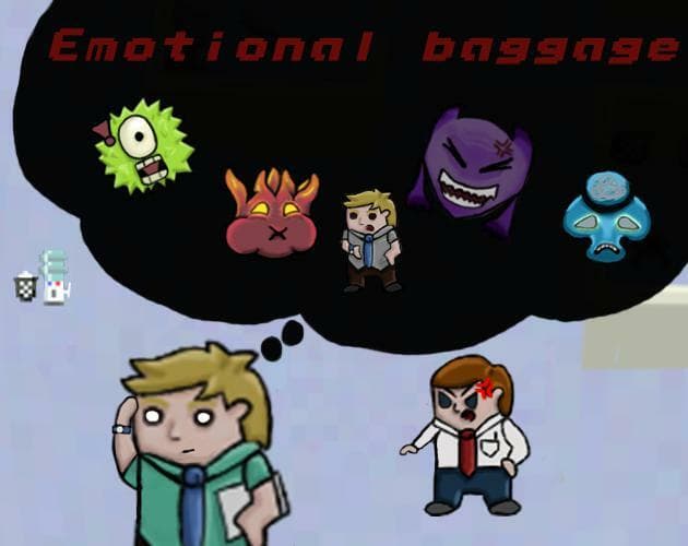 Emotional Baggage (bakawisdom, pokethecarebear, torxen, AngelWithDragons)