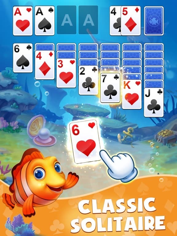 Solitaire: Fishing Go! screenshot 2