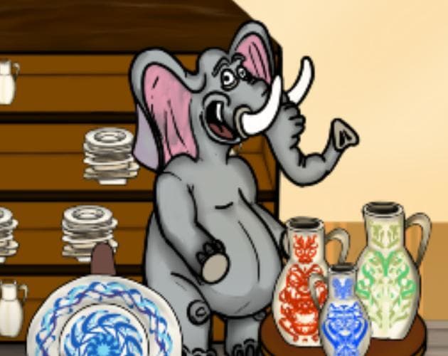 Elephant in the China Shop