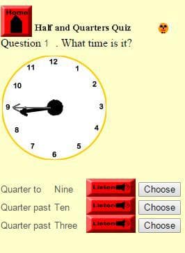 Learning to tell the time with Mr Potch