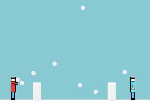 Snowball Fight! (Railman123456) screenshot 2