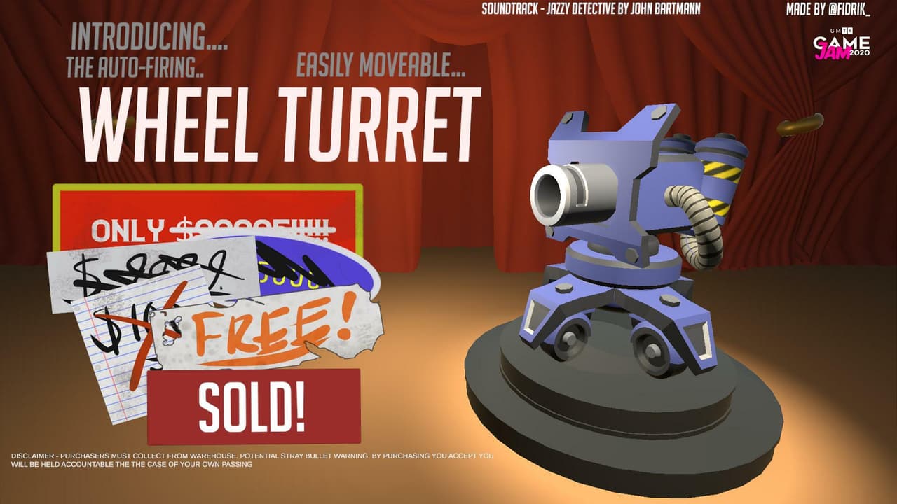 GMTK JAM 2020 - WHEEL TURRET