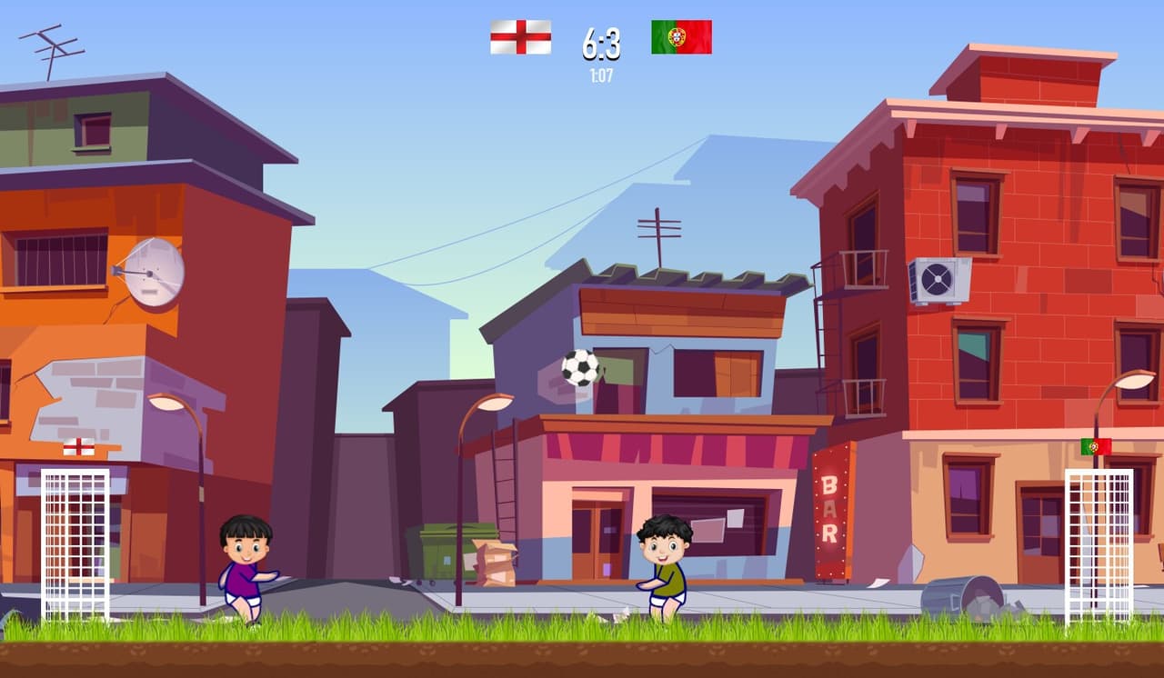 Funny Street Football screenshot 6